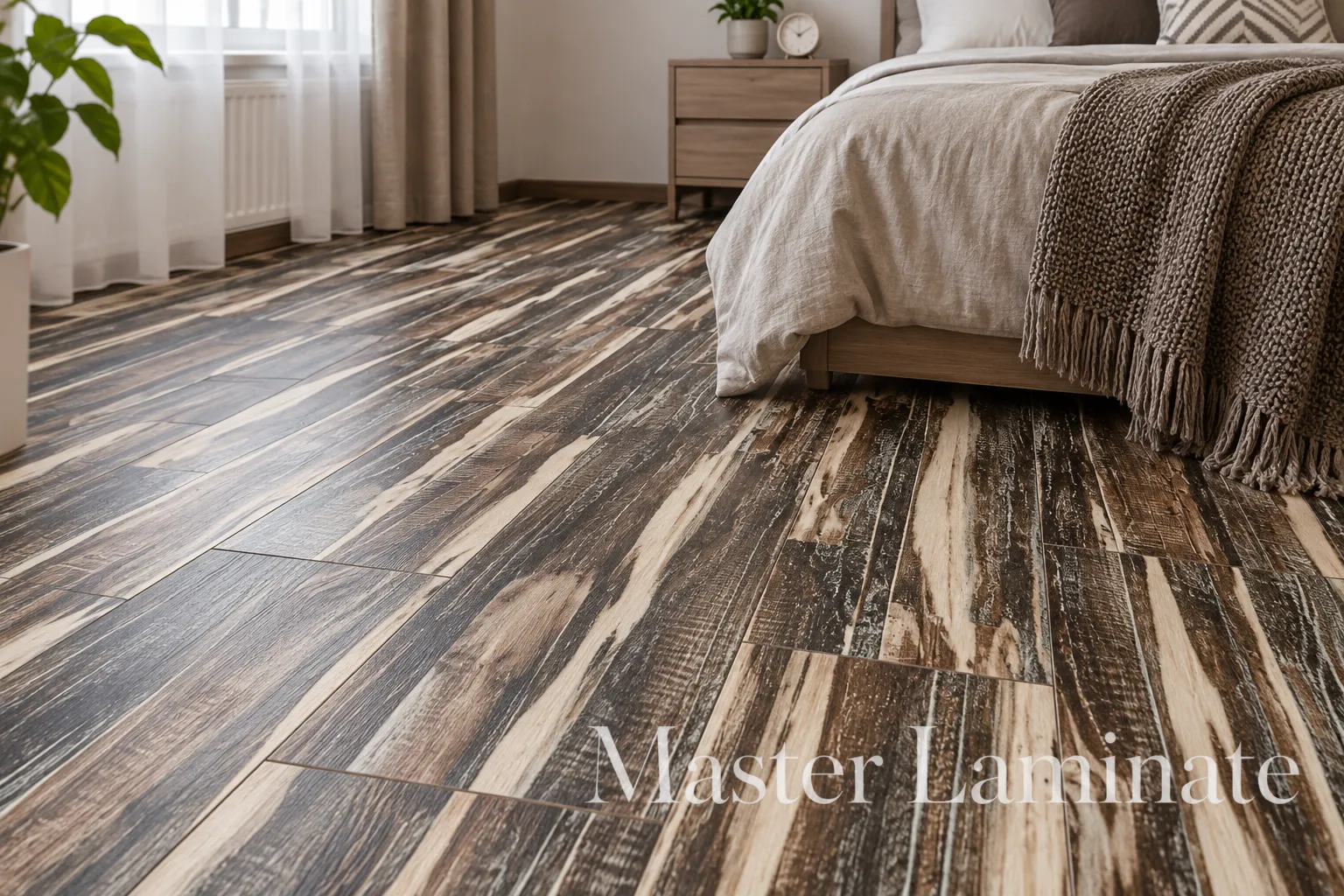 Ламинат Mostflooring Супер Глянец (High Glossy) 12/33 4V 11904 Мраморное дерево 1217x168