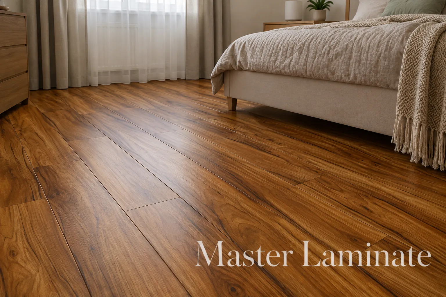 Ламинат Mostflooring Супер Глянец (High Glossy) 12/33 4V 11910 Орех 1217x168