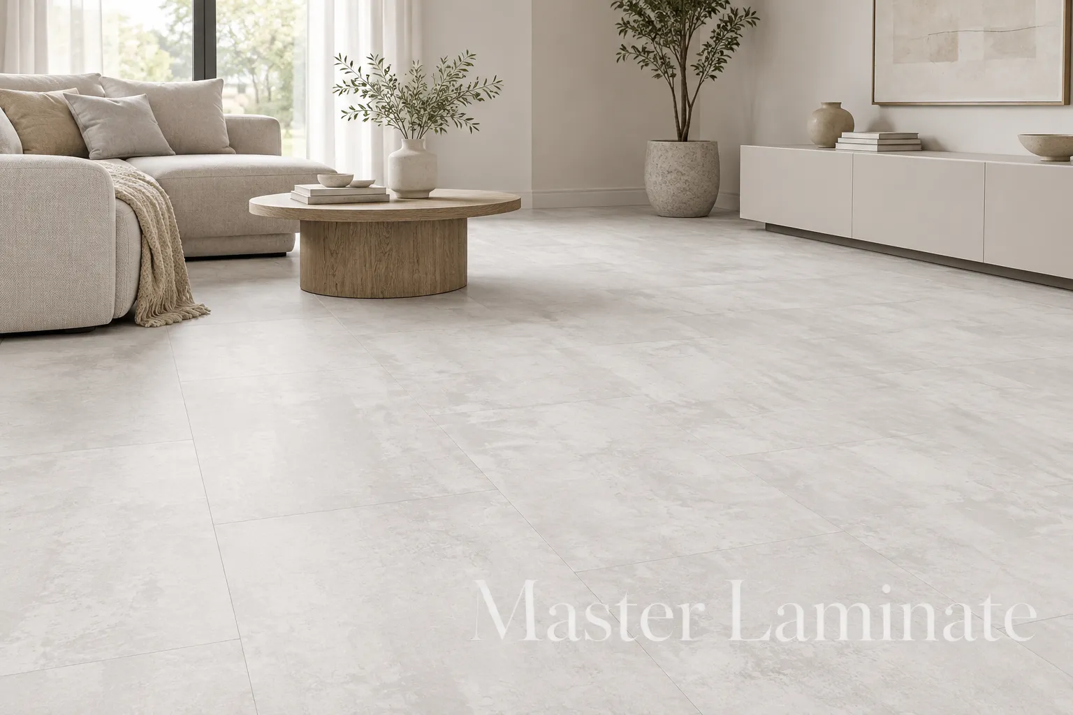 LVT Ламинат Aberhof Petra XXL GD 2/31 4V 1302 Concrete 900x600