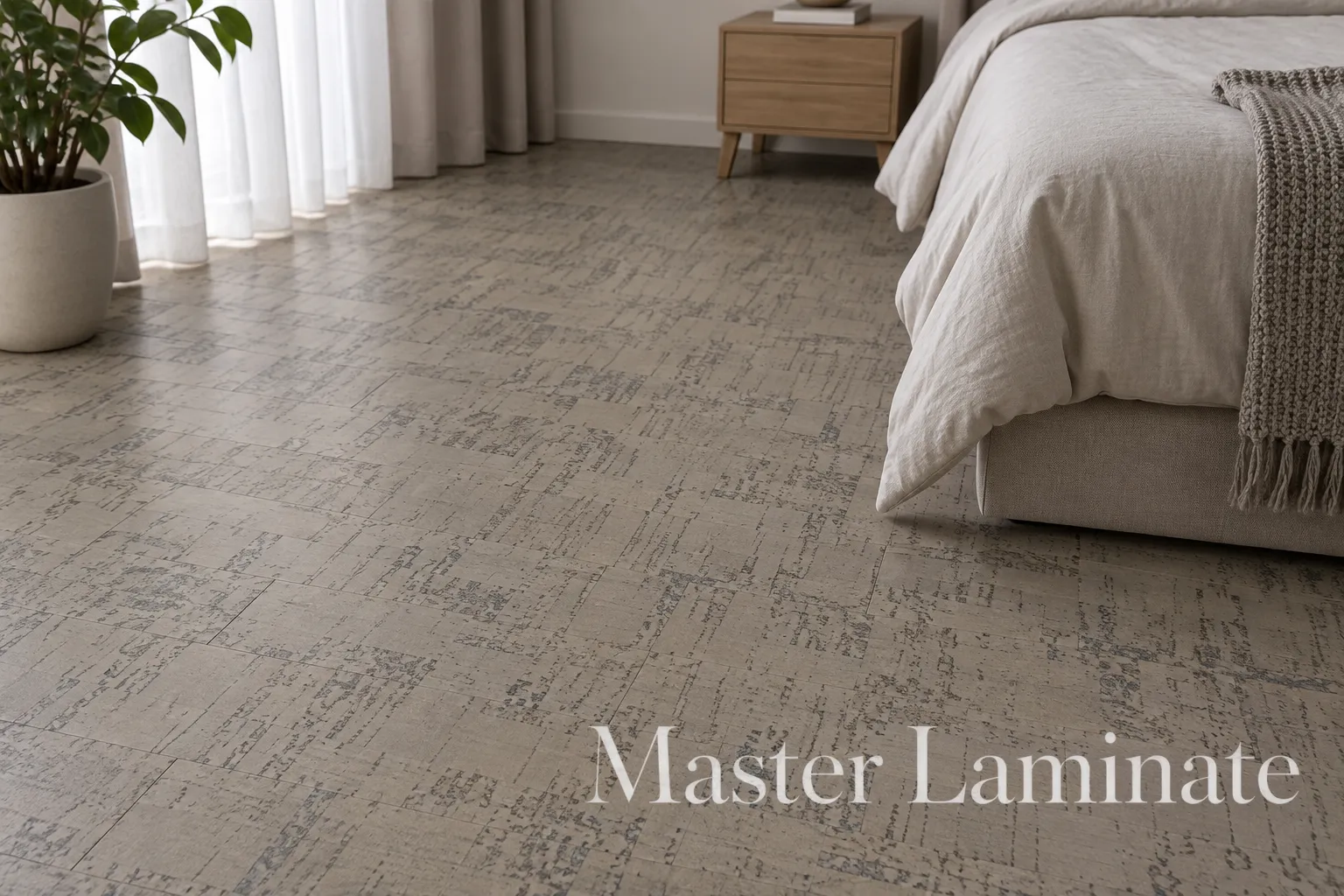 Пробковое покрытие Corkstyle Corkpro Linea Smoke Клеевое 915x200x6