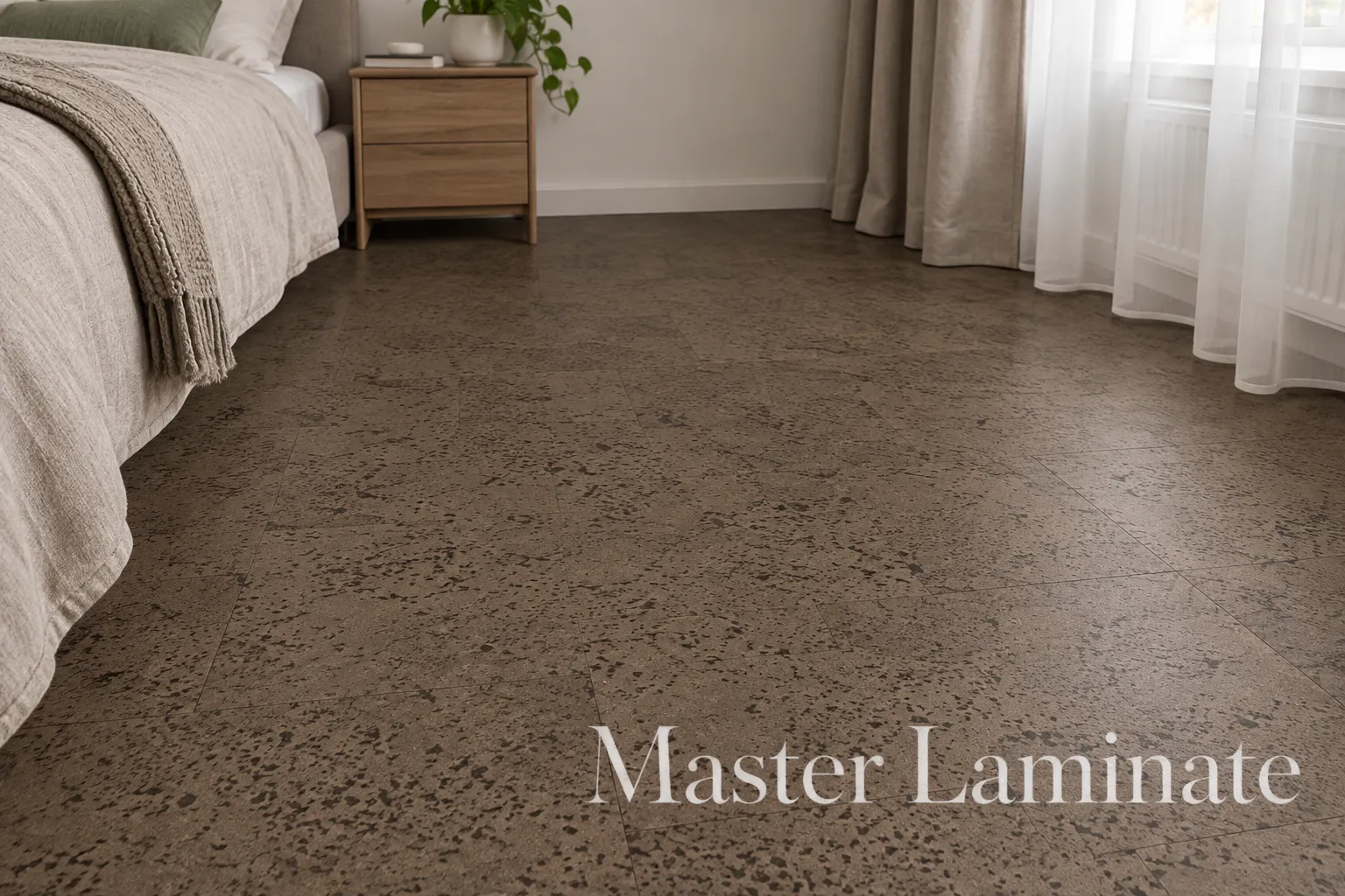 Пробковое покрытие Corkstyle Corkpro Fantasie Brown Клеевое 915x200x6