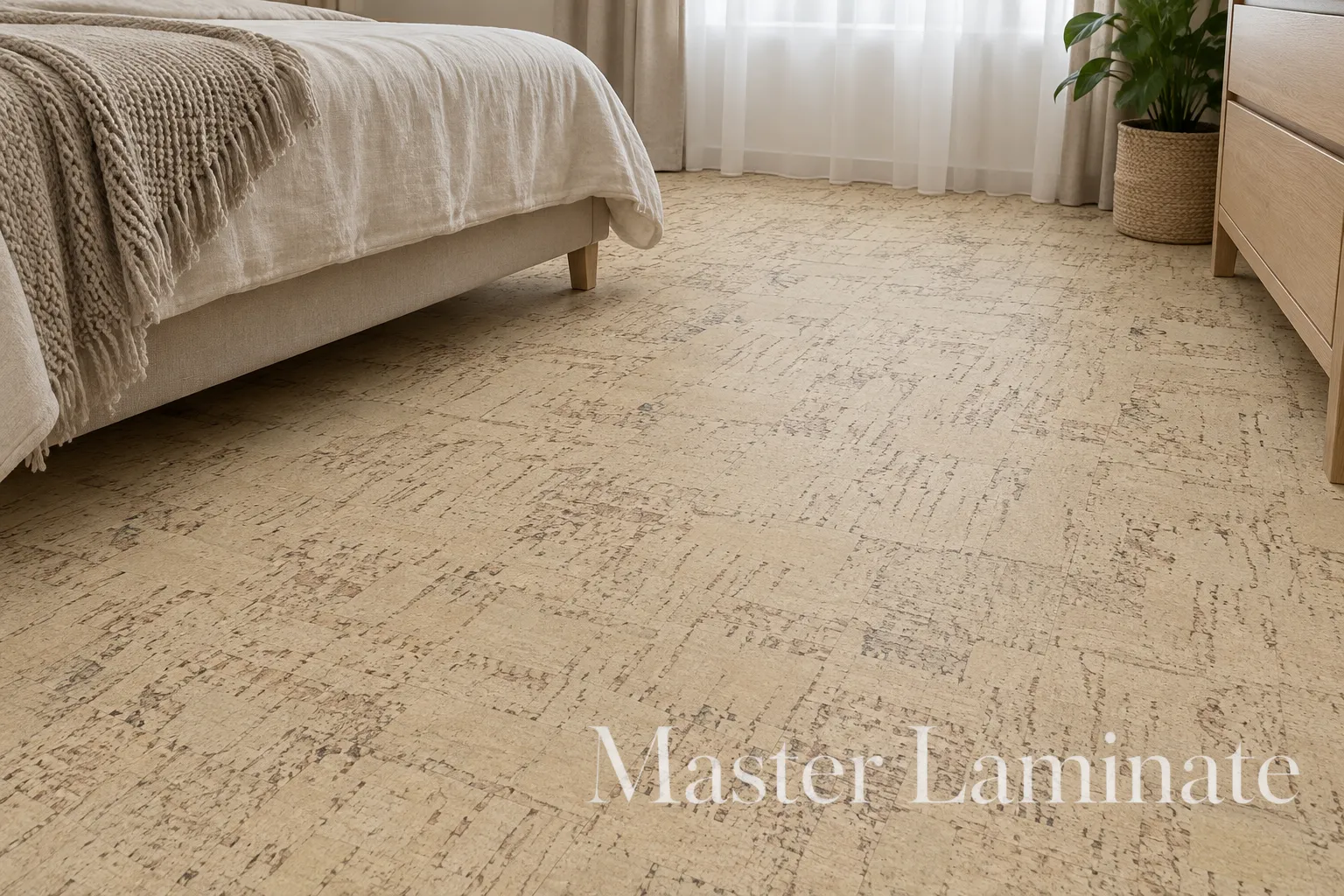 Пробковое покрытие Corkstyle Corkpro Linea Vanilla Замковое 915x200x11