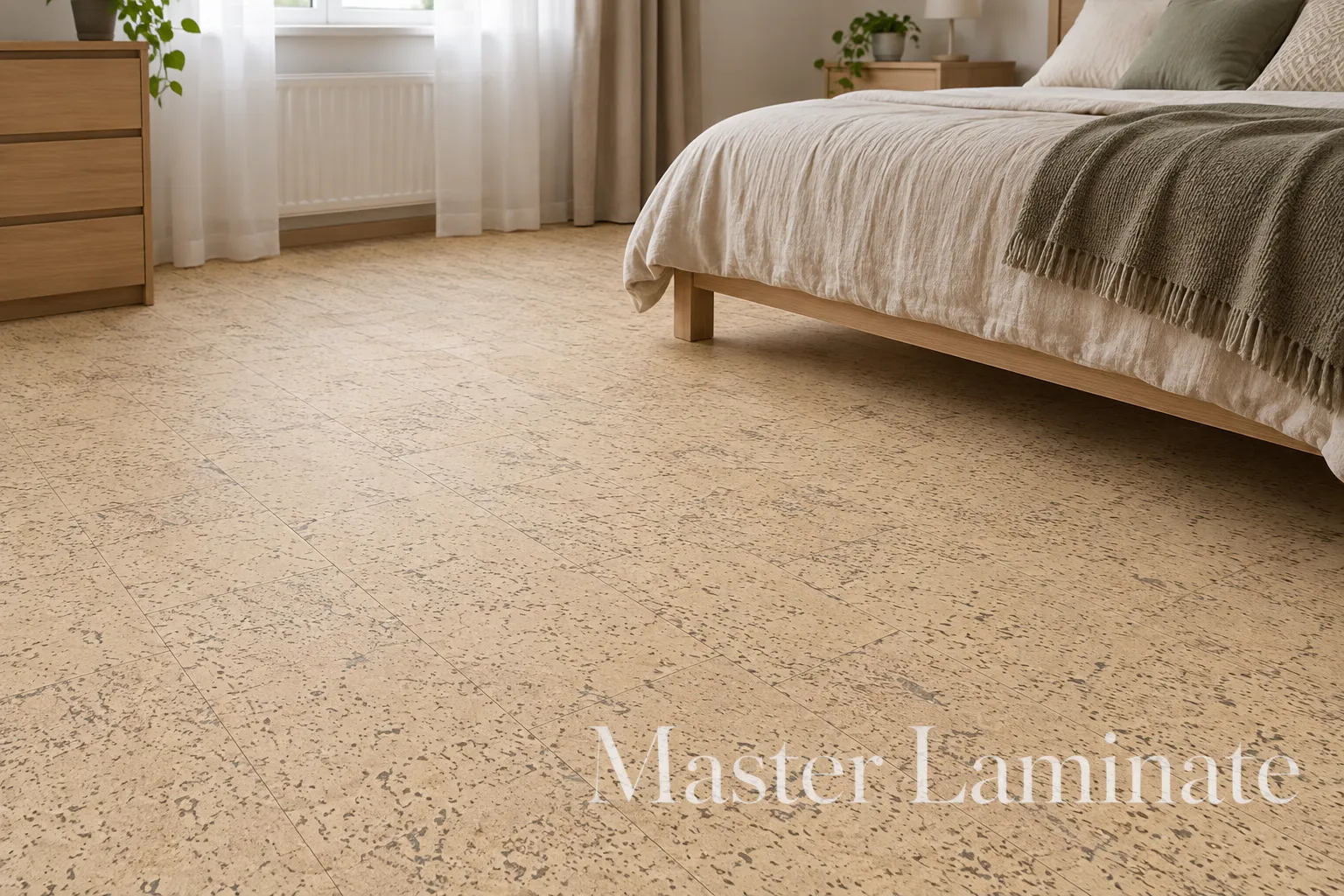 Пробковое покрытие Corkstyle Corkpro Fantasie Vanilla Замковое 915x200x11