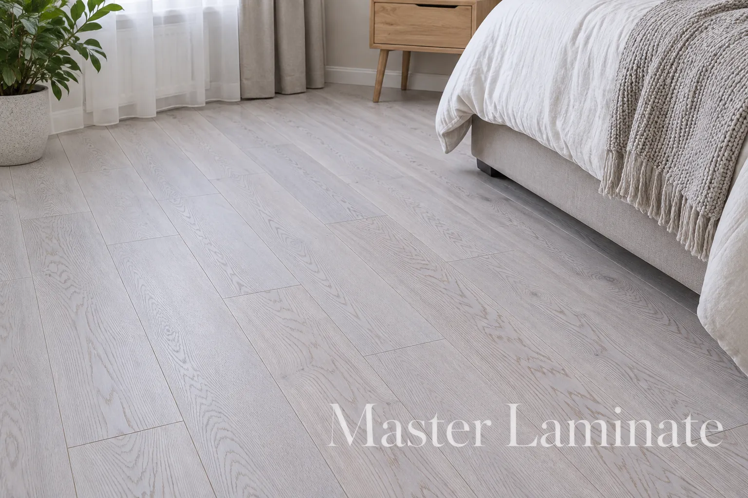 Паркетная доска Polarwood Classic (Классик) FP138 Oak Elara White Matt (Дуб Элара Белый Матовый) 1800X138X14