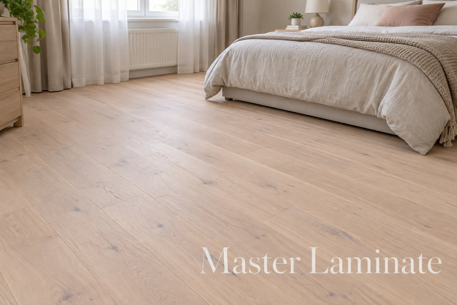 Паркетная доска Polarwood Elegance (Элеганс) 138 Oak Premium Artist White (Дуб Премиум Артист Белый) 1800X138X14