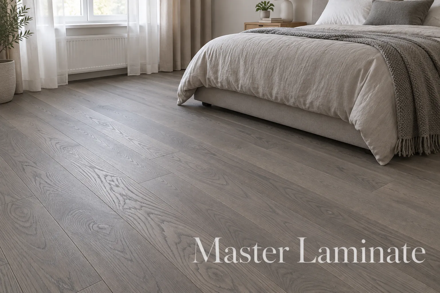 Паркетная доска Polarwood Elegance (Элеганс) 138 Ash Premium Chevalier Grey (Дуб Премиум Рыцарь Серый) 1800X138X14