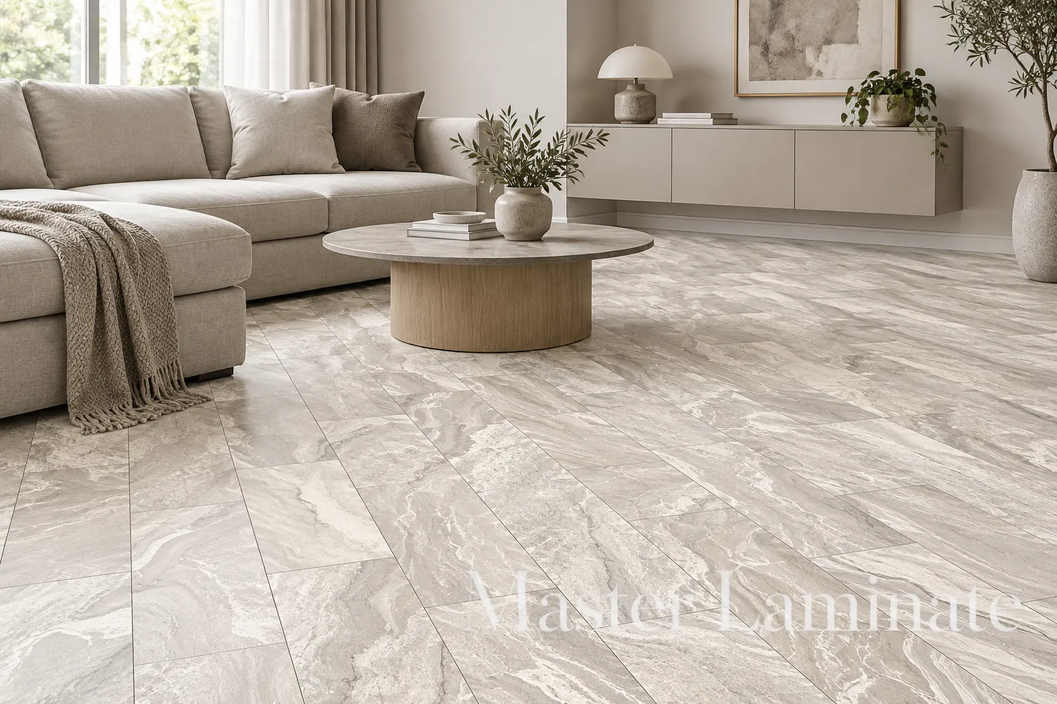 Линолеум Ideal Glory Kerama 1_011L (рулон: 4x30=120 м2)