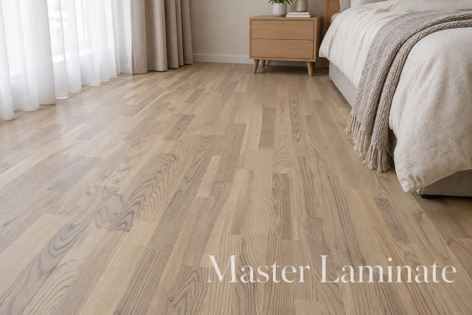 Паркетная доска Focus Floor Ash Mistral White Matt 2266x188x14