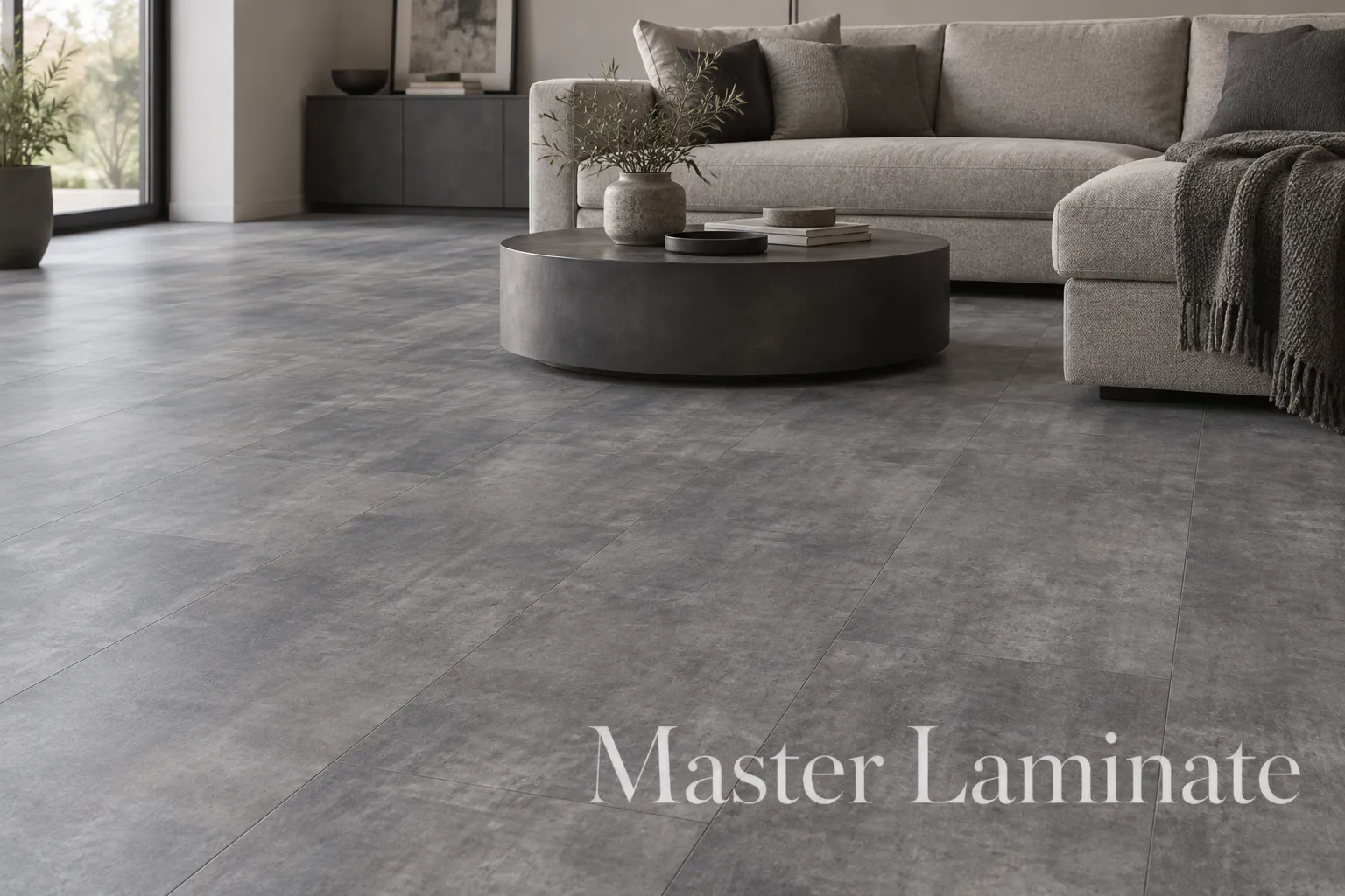 LVT Плитка Tarkett Лаунж (Lounge) 3/34 4V Concrete (Конкрит) 457x457