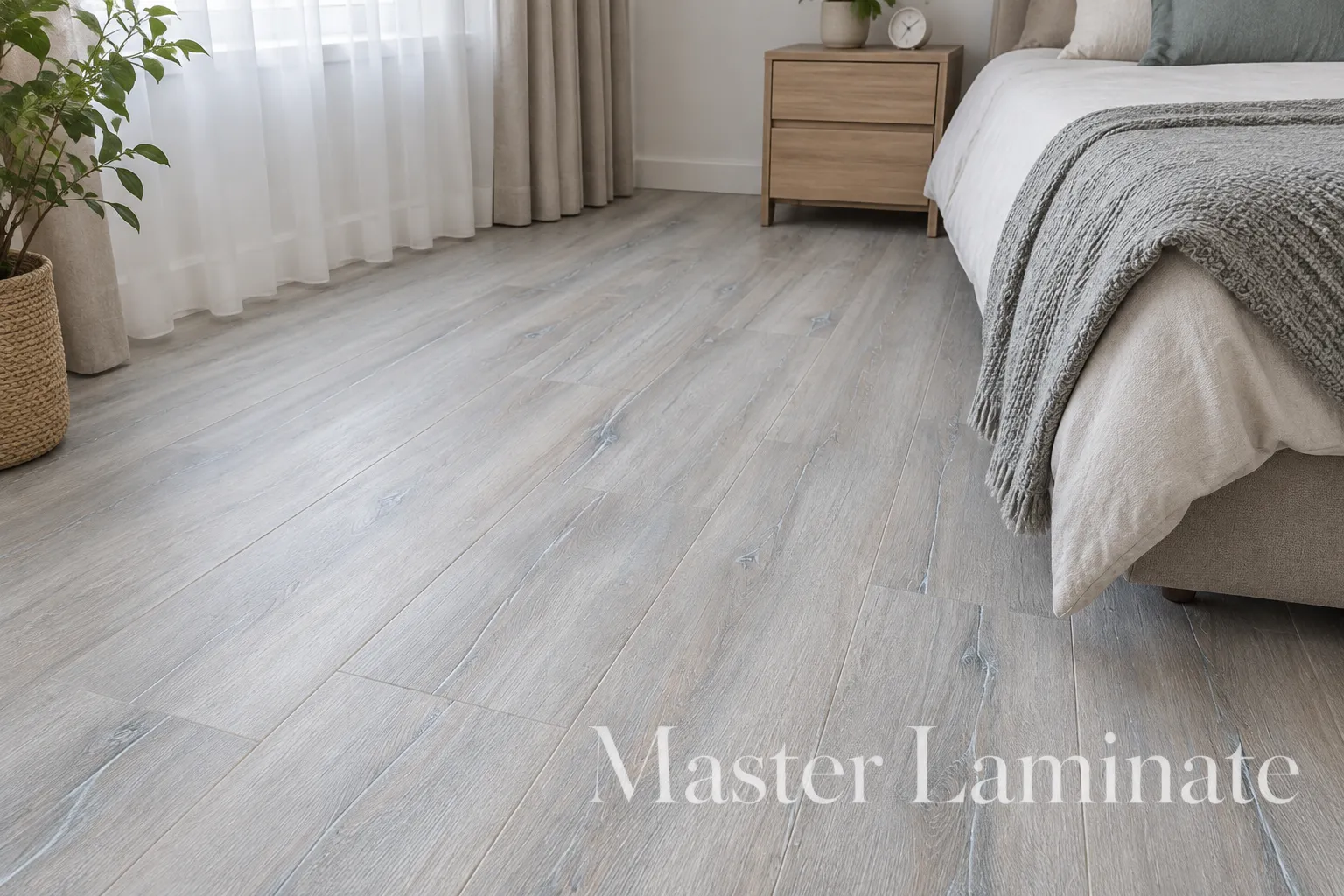 Пробковое покрытие Corkstyle PrintCork Wood XL Oak Duna Grey Замковое 1235x200x10