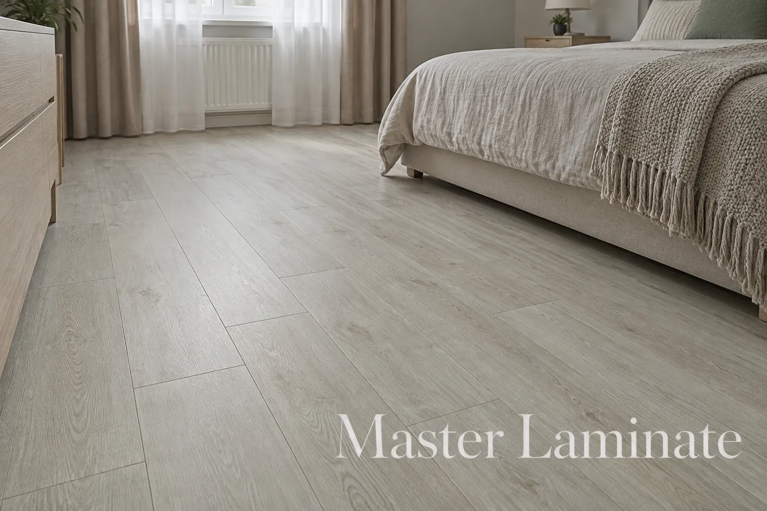 Ламинат Lamiwood Bristol 12/34 4V 2412 Дуб Беленый 1215x240