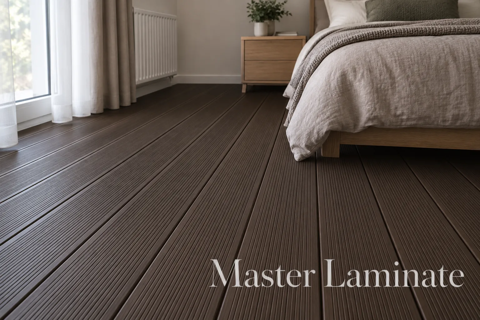 Уголок Polywood Венге глянцевый декоративный 3000x70x35