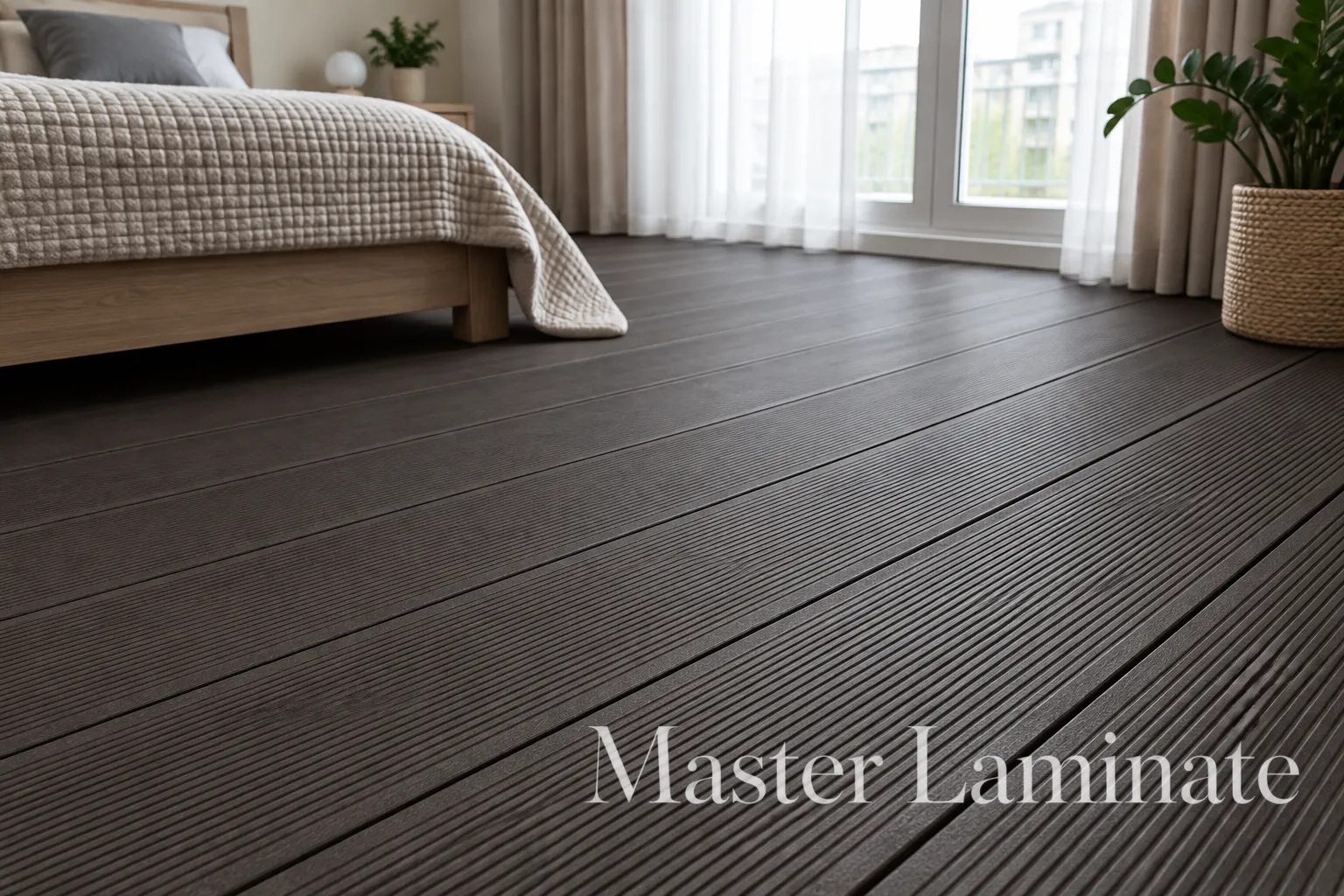 Ступень Polywood Венге массивная брашированная 3000x348x23