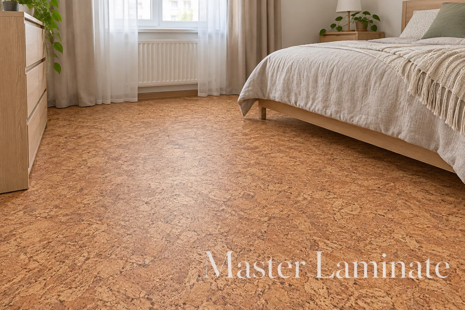 Пробковое покрытие Corkstyle Cork Wise P999 Клеевое 915x305x4