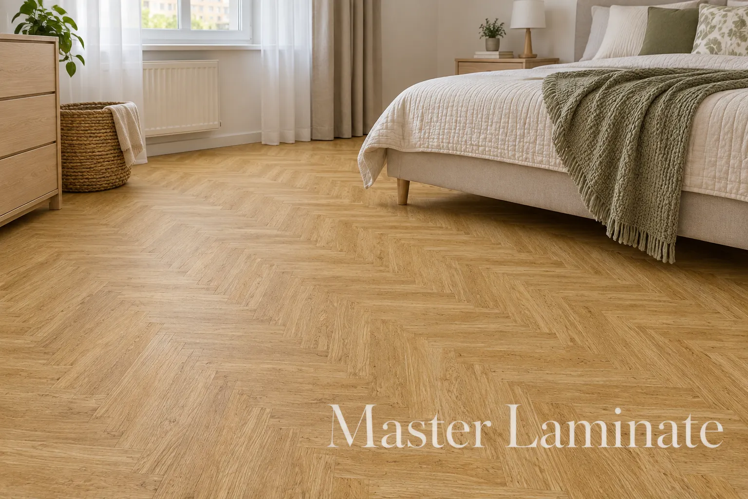 Пробковое покрытие Corkstyle Chevron Gold Клеевое 1235x305x6