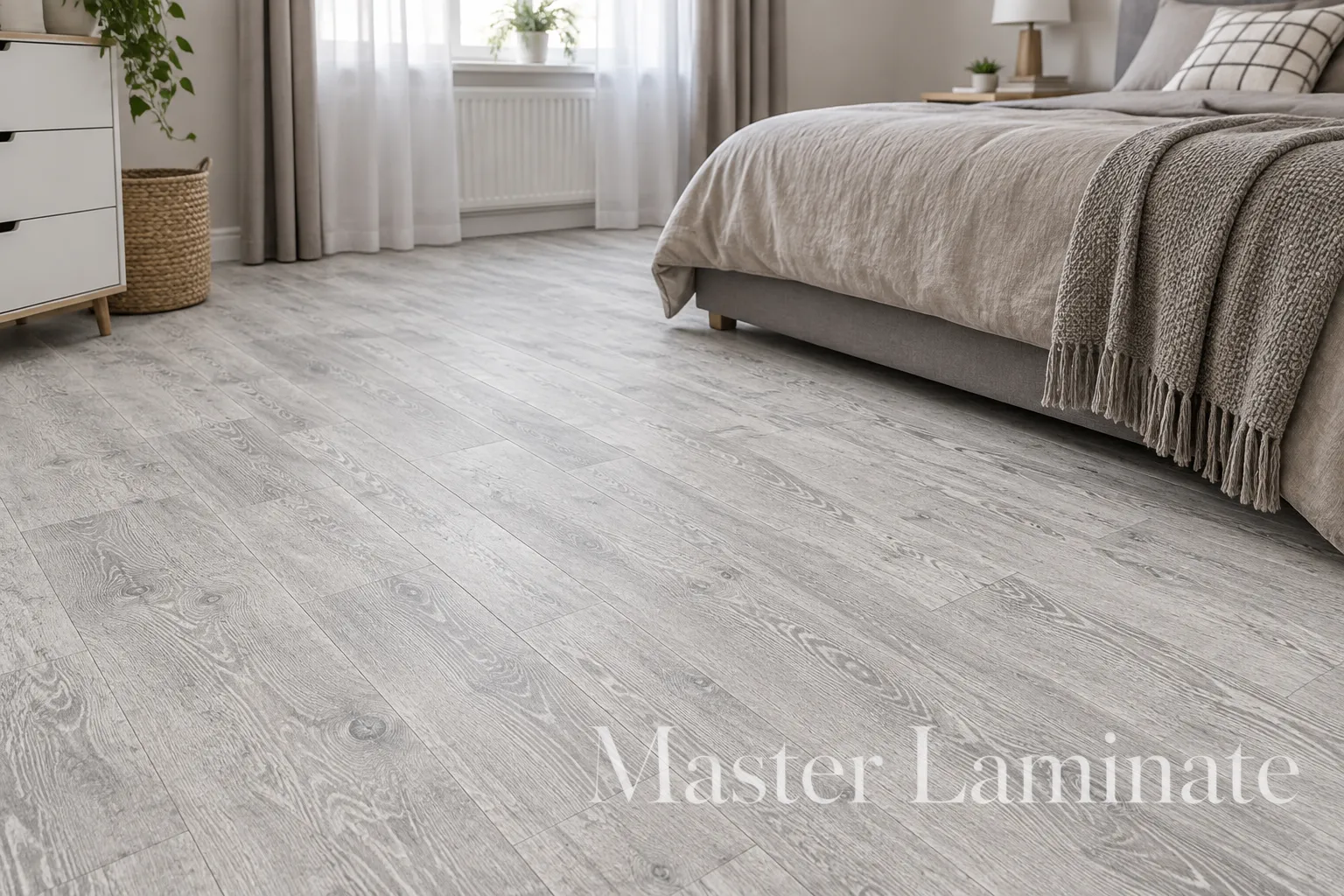 Пробковое покрытие Corkstyle Wood Castle Oak White Замковое 915x305x10