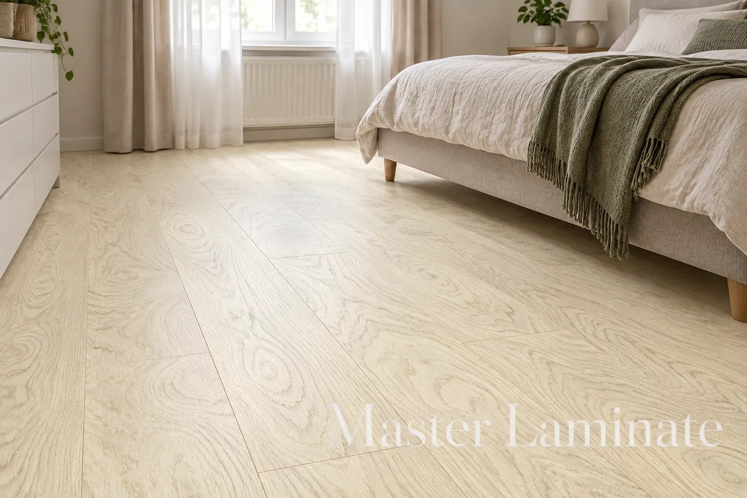 Пробковое покрытие Corkstyle Wood XL Oak White Markant Замковое 1235x200x10