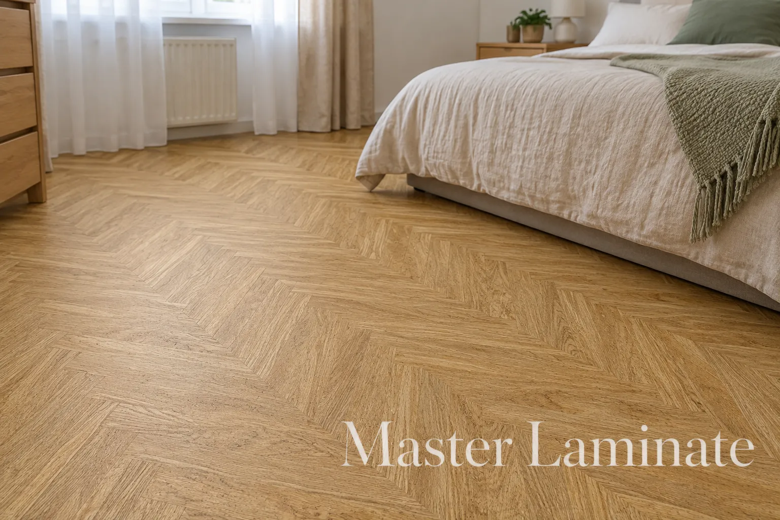 Пробковое покрытие Corkstyle Chevron Gold Замковое 1235x305x10