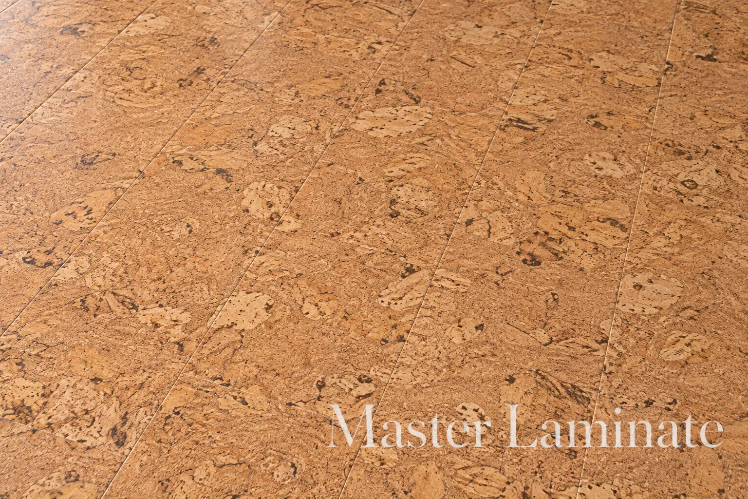 Пробковое покрытие Corkstyle Natural Cork Rombo New Замковое 915x305x10.5