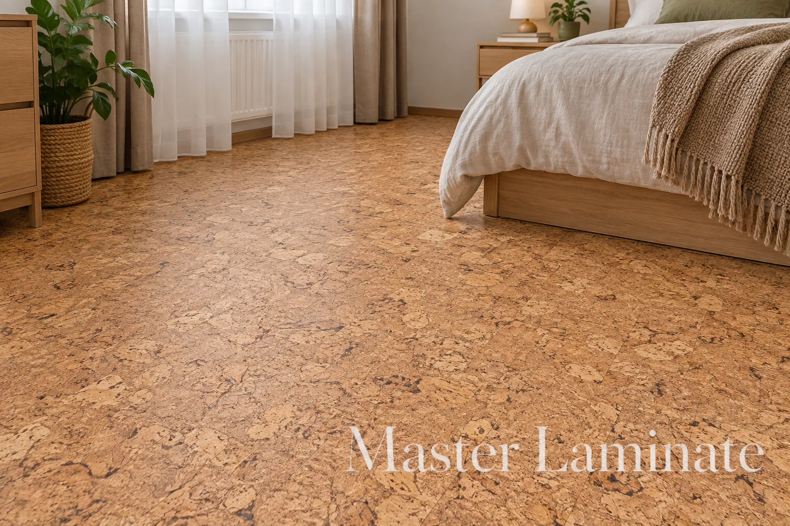 Пробковое покрытие Corkstyle Natural Cork Rombo New Клеевое 915x305x6