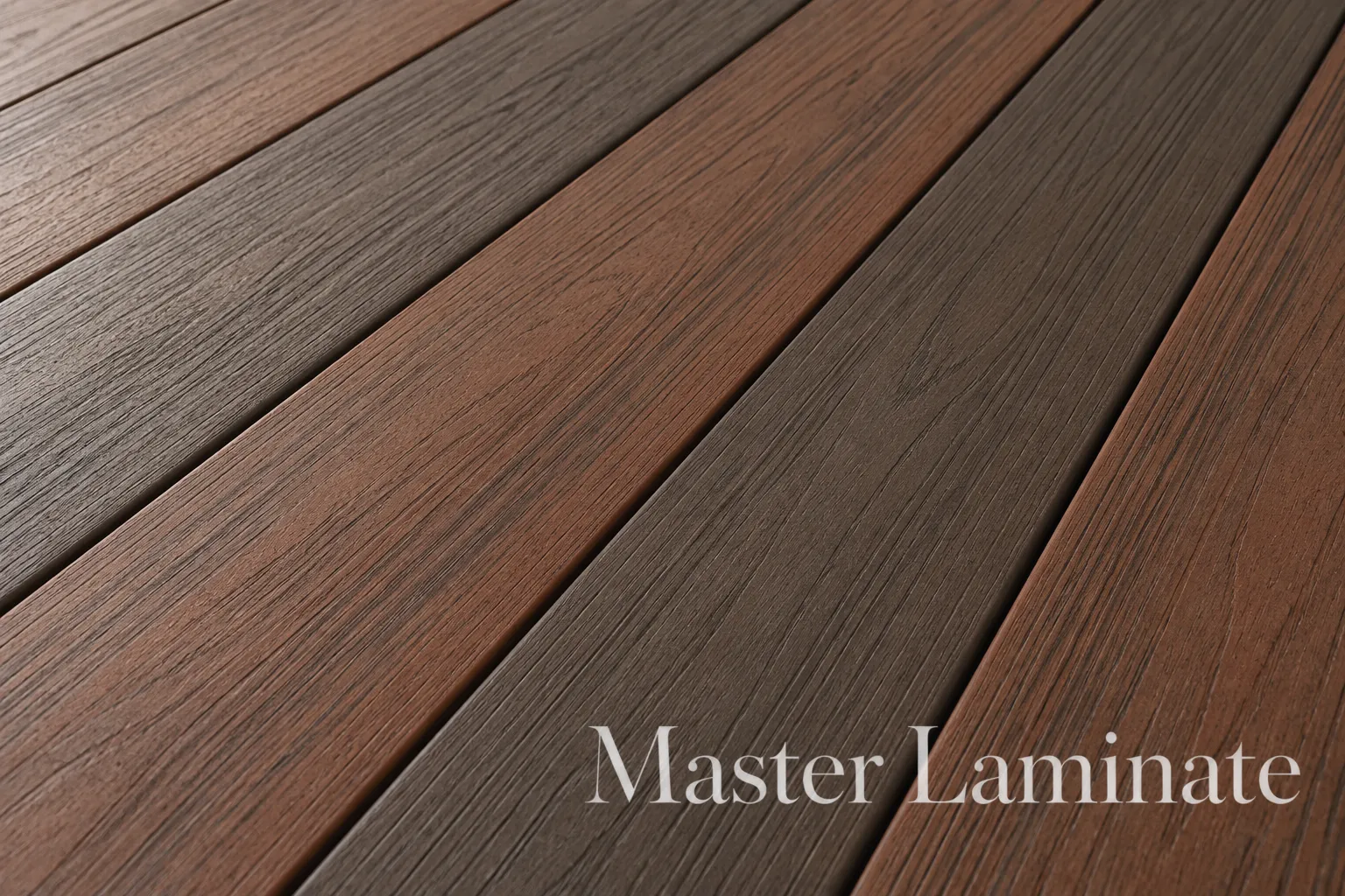 Универсальная доска Polivan Group Nusadua (Нусадуа) ДПК Двухсторонняя 3D Wood Premium Suar Mix Grey Dark (Текстура дерева Премиум Микс Темно Серый) 2900x140x11
