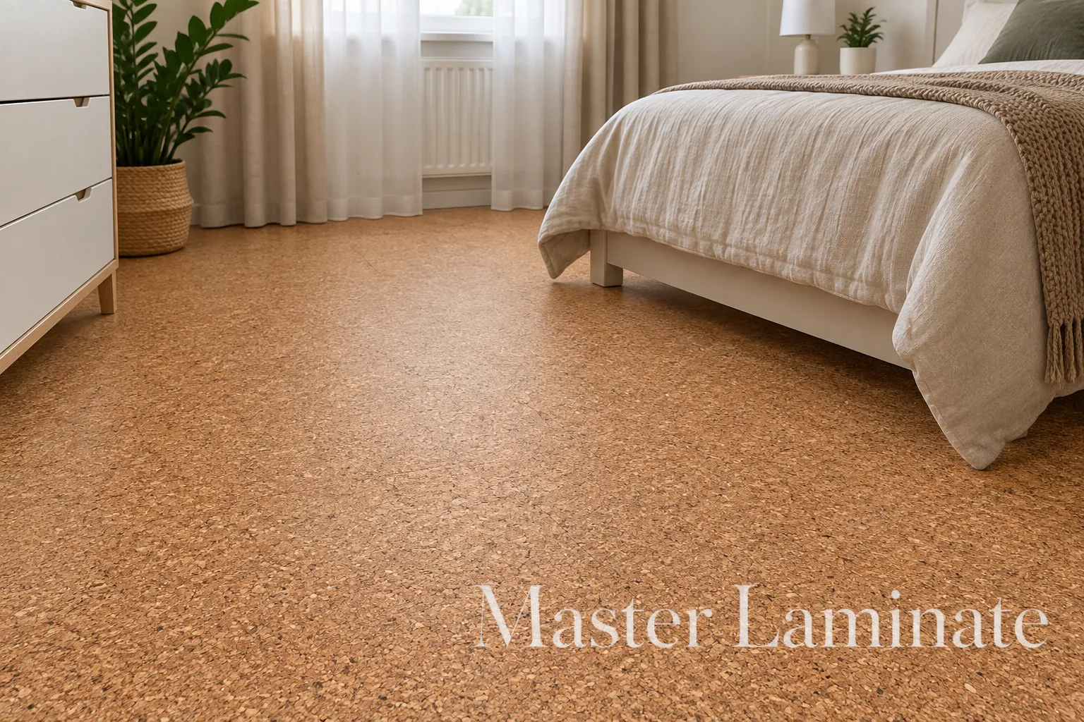 Пробковое покрытие Corkstyle Ecocork Mono Замковое 915x305x10.5