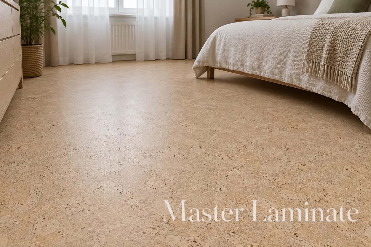 Пробковое покрытие Corkstyle Ecocork Madeira sand Клеевое 915x305x6