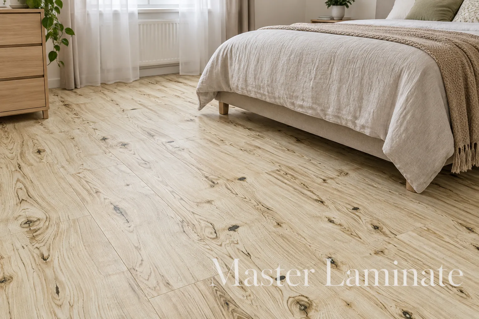 Пробковое покрытие Corkstyle Printcork Wood Oak Virginia White Клеевое 915x305x6
