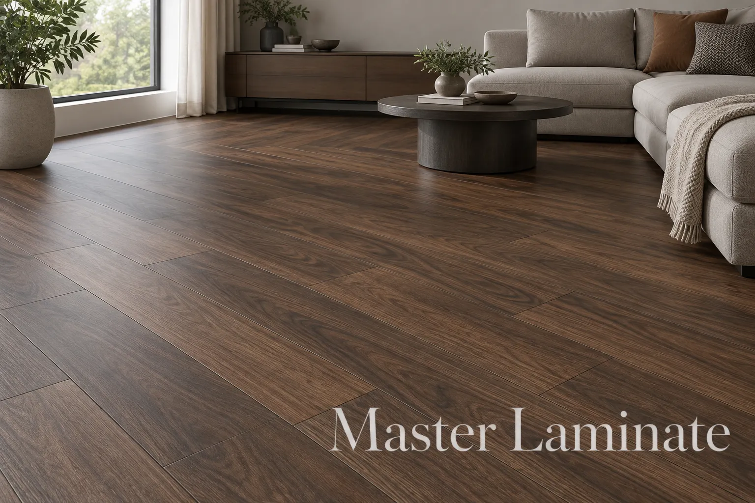 SPC Ламинат Primavera Herringbone 5/42 4V 3290 Орех Американский Браш 615x123