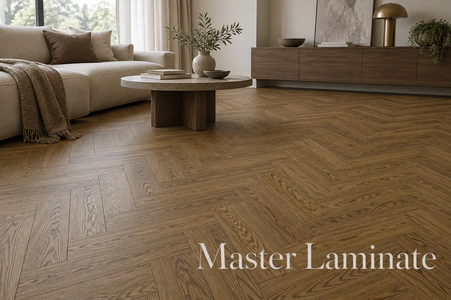 SPC Паркет Quartz Parquet Английская Елка 5/43 4V 33-410 Дуб Рустикальный 635x127