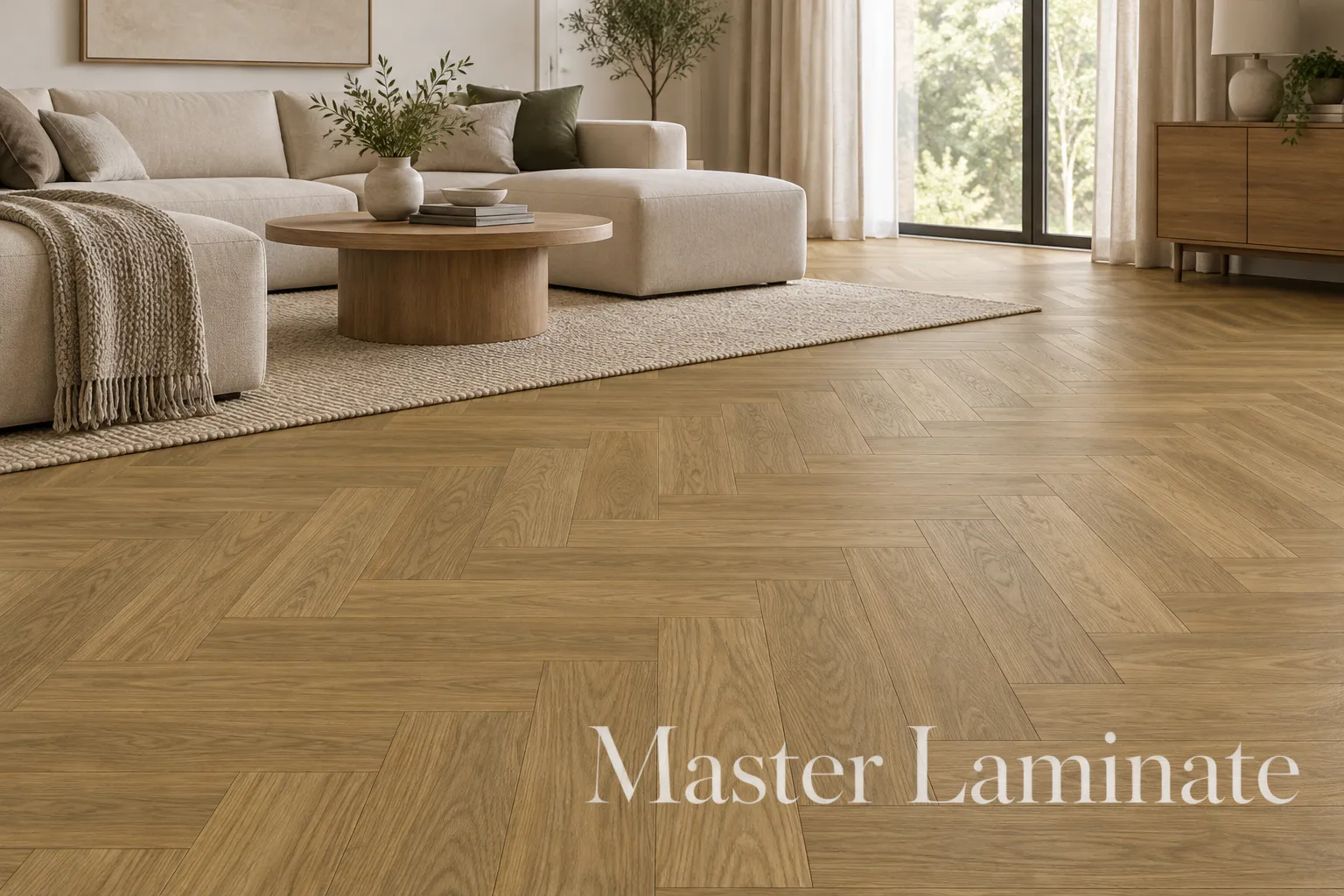 SPC Паркет Quartz Parquet Английская Елка 5/43 4V 33-463 Дуб Медовый Раф 635x127