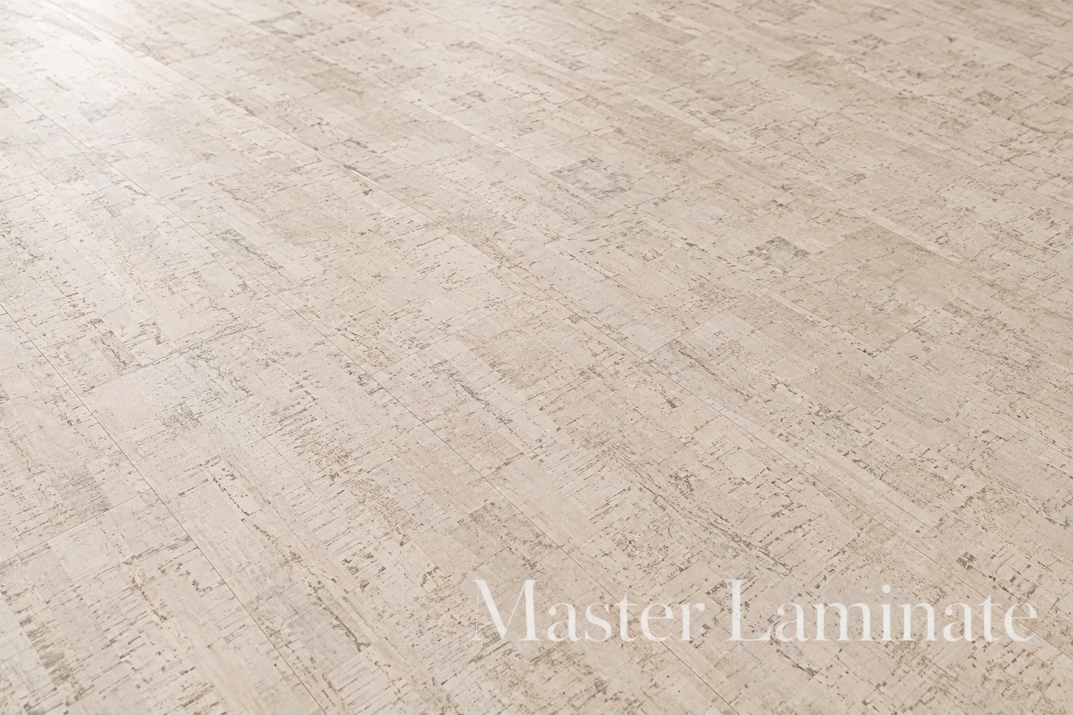 Пробковое покрытие Corkstyle Ecocork Linea White Клеевое 915x305x6