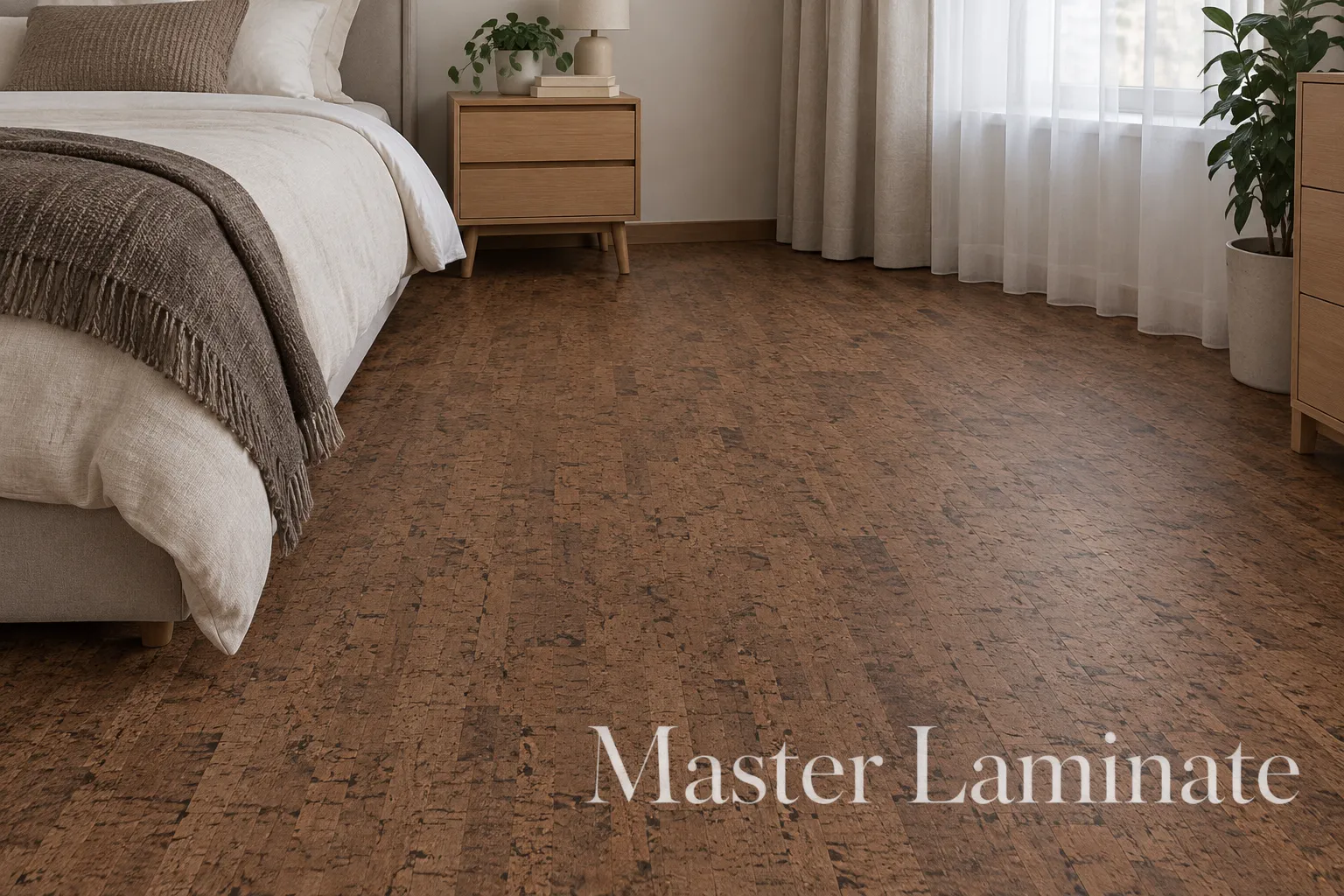Пробковое покрытие Corkstyle Ecocork Linea Chocco Клеевое 915x305x6