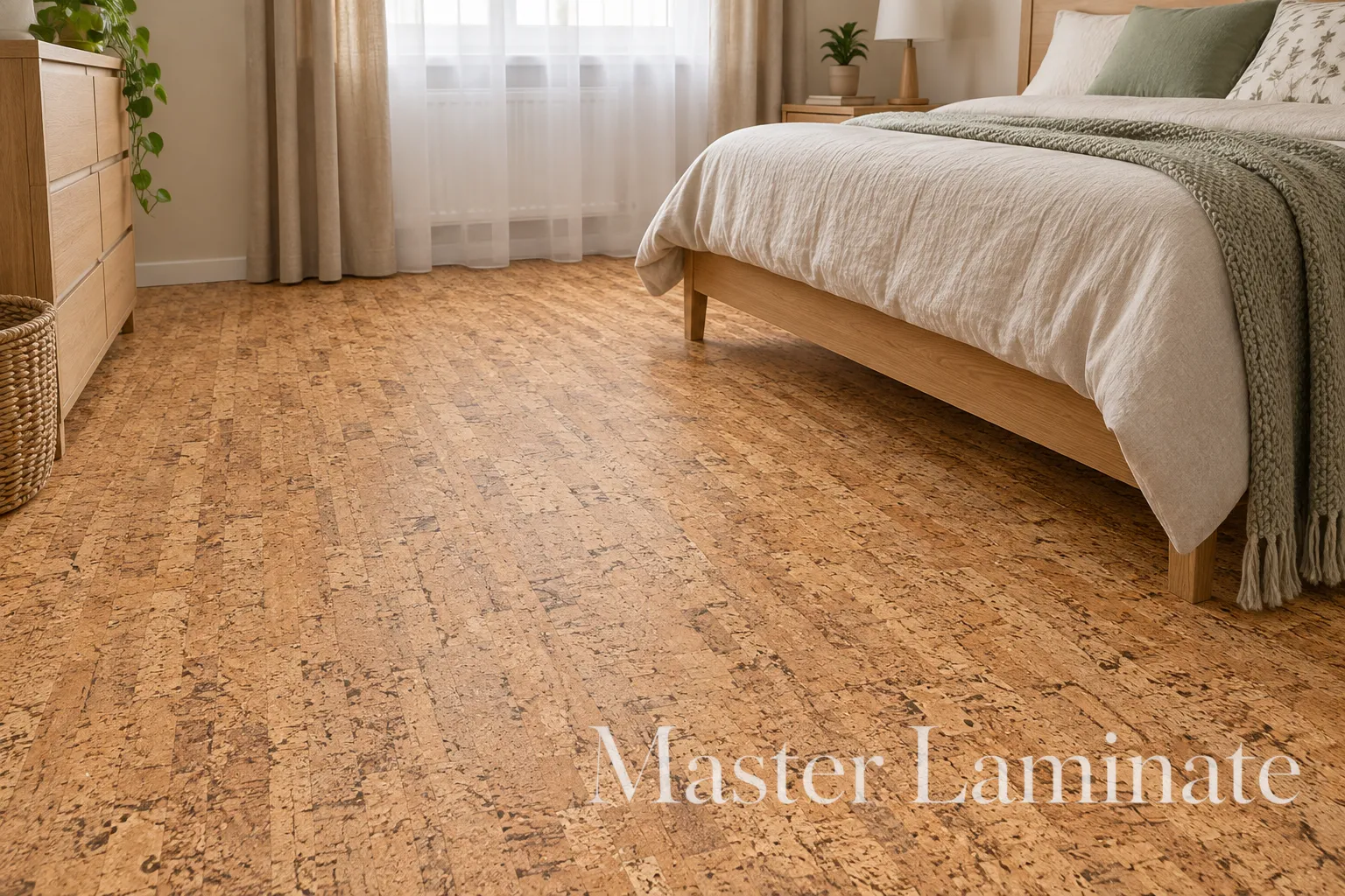 Пробковое покрытие Corkstyle Ecocork Linea Замковое 915x305x10.5