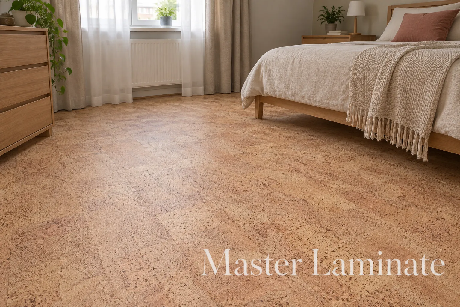 Пробковое покрытие Corkstyle Natural Cork Fantasie Замковое 915x305x10.5