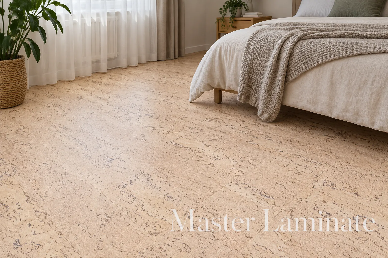 Пробковое покрытие Corkstyle Natural Cork Comprido Creme Замковое 915x305x10.5