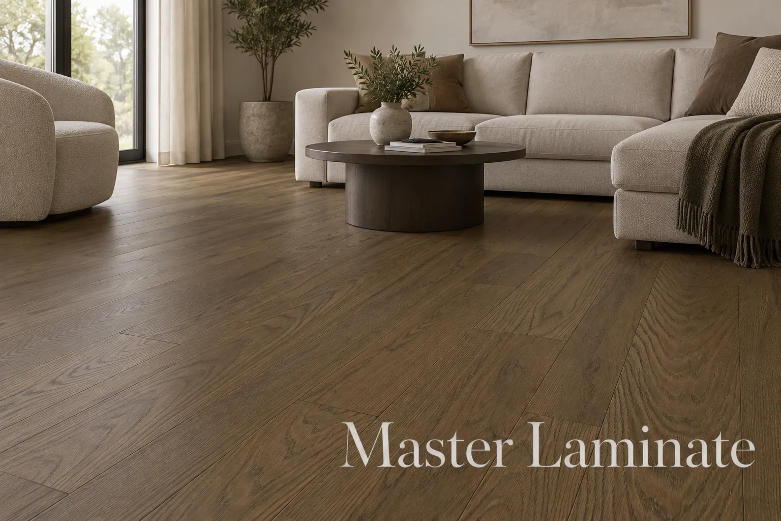 SPC Паркет Quartz Parquet Классик 5/43 4V 413 Дуб Брауни 400-1220x152