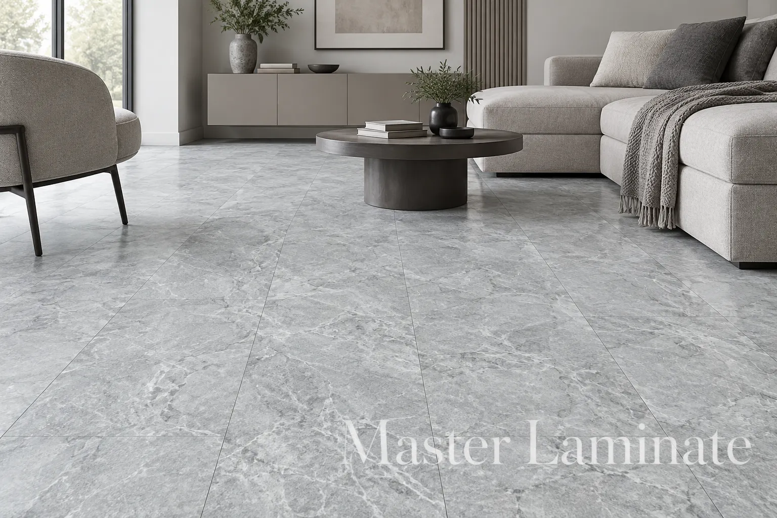 LVT Ламинат Fargo Stone 2.5/42 4V 48116-01 Травертин Арктический 606x303