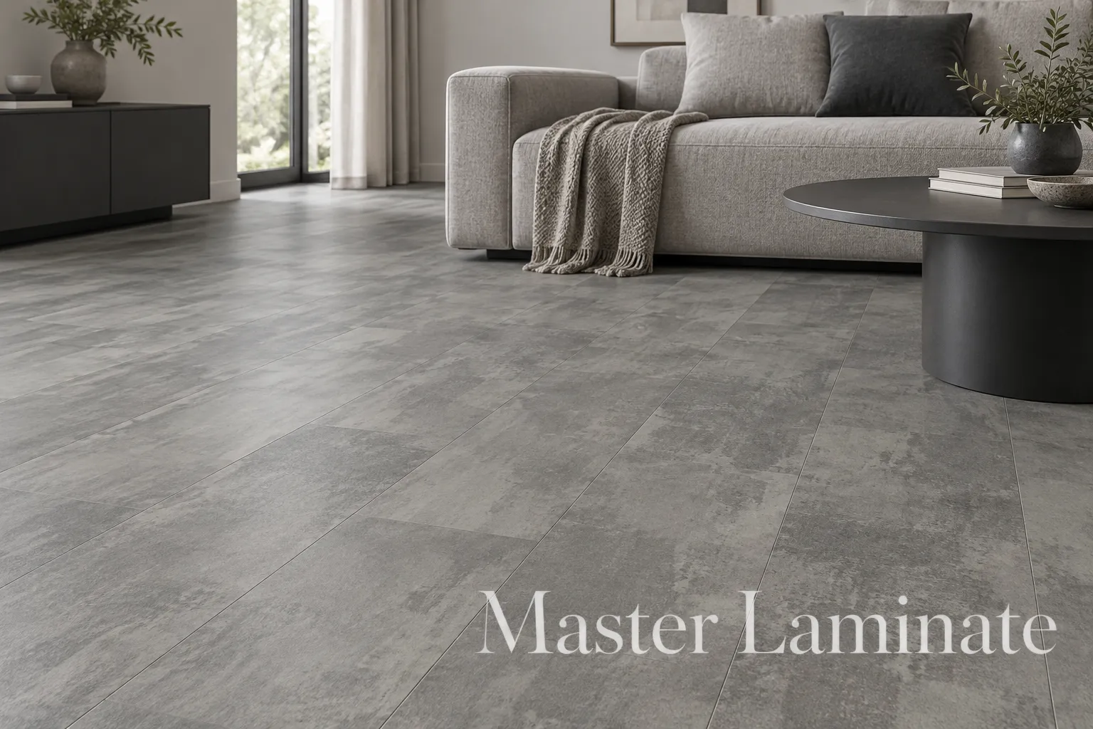 LVT Ламинат Fargo Stone 2.5/42 4V 48143-10 Бетон Готика 606x303