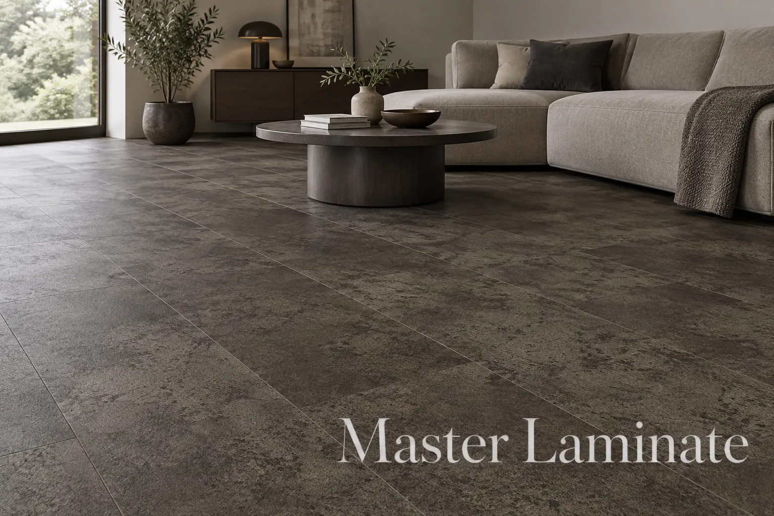 LVT Ламинат Aberhof Petra XXL GD 2/33 4V 5741 Concrete 900x600