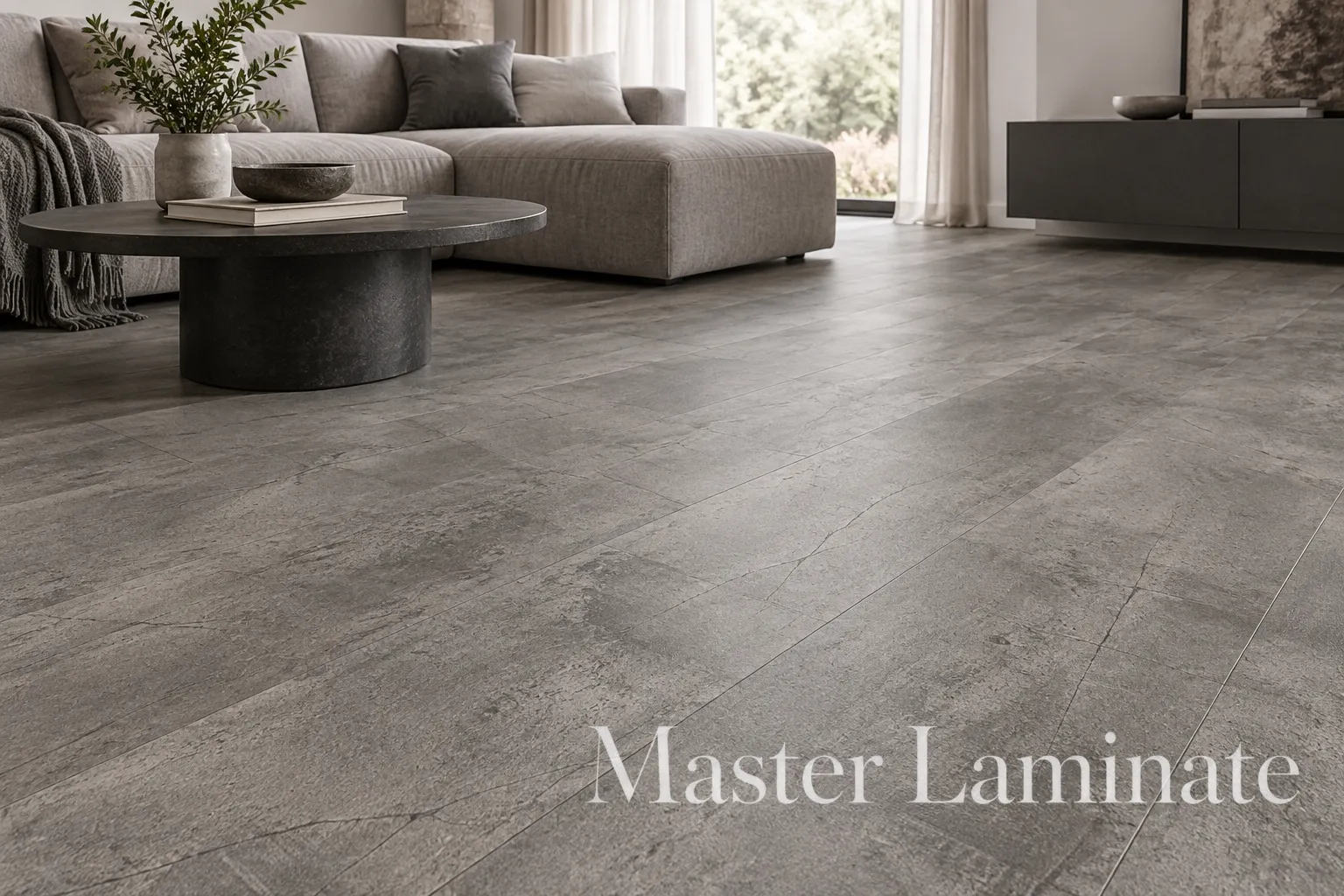 LVT Ламинат Vinilam Ceramo Stone Glue 2.5/42 4V 61602 Серый Бетон 950x475