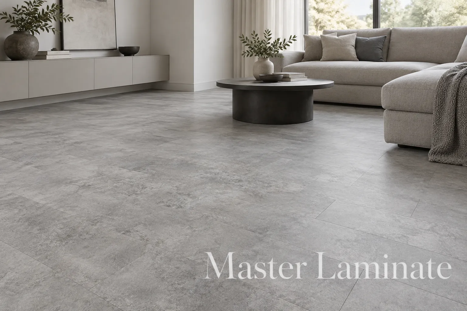 LVT Ламинат Vinilam Ceramo Stone Glue 2.5/42 4V 61606 Бетон 950x475