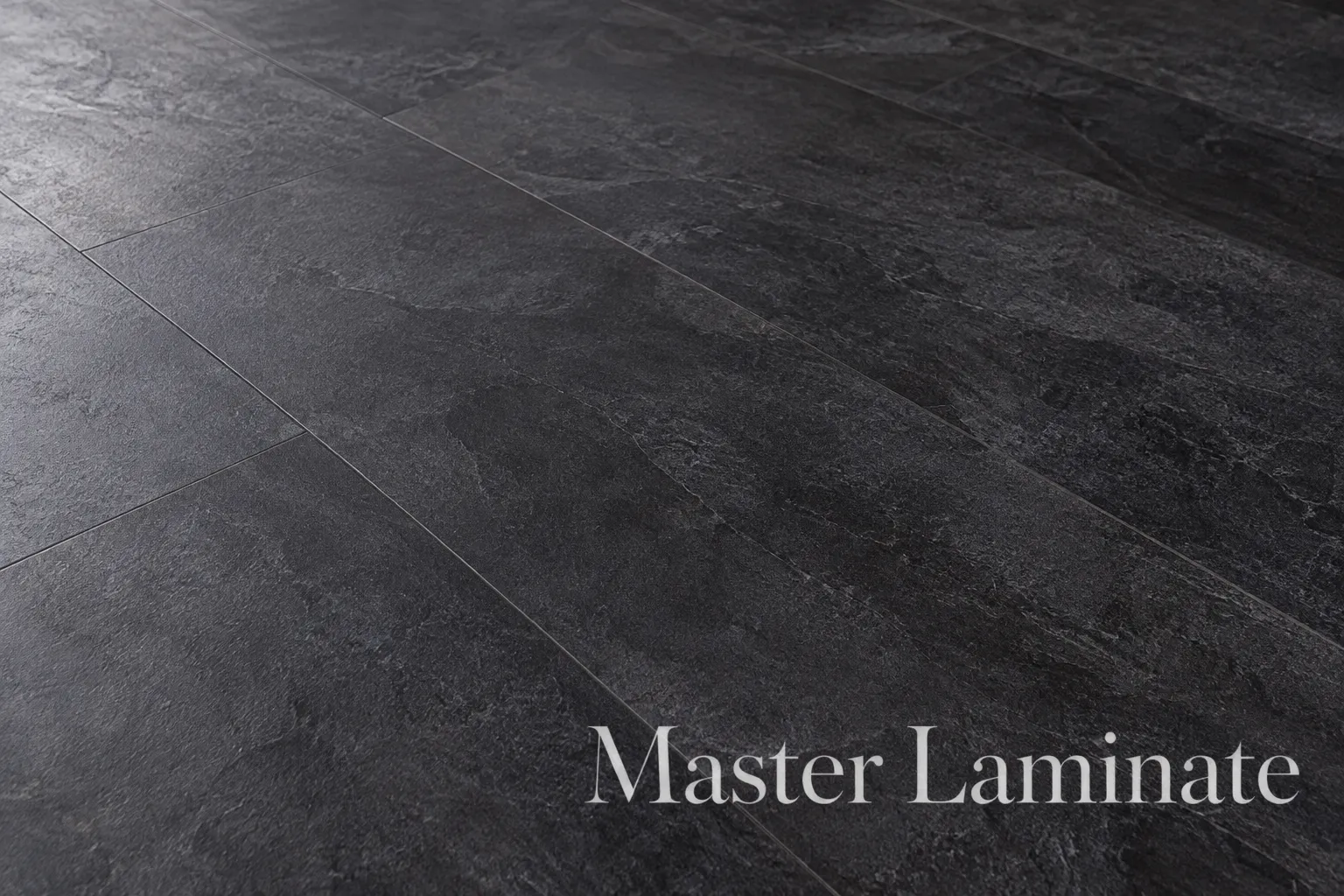 LVT Ламинат Vinilam Ceramo Stone Glue 2.5/42 4V 61607 Сланцевый Черный 950x475