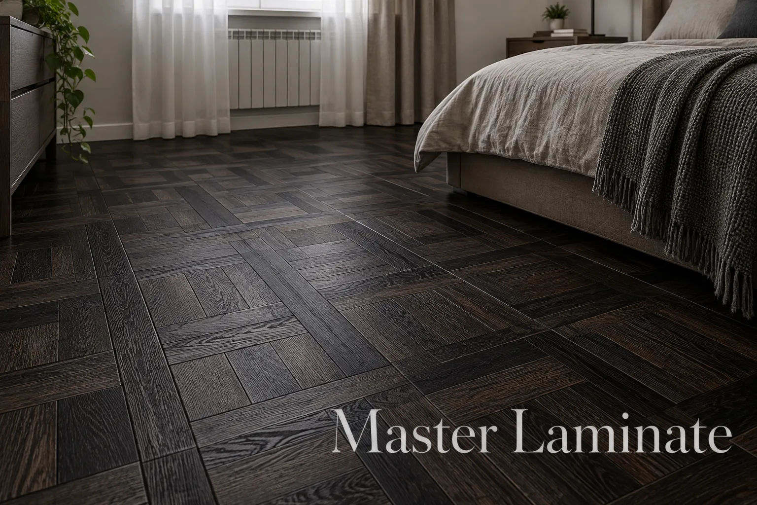 Ламинат Woodstyle Opera 12/33 4U 70338 Шанье Черный 1206x402