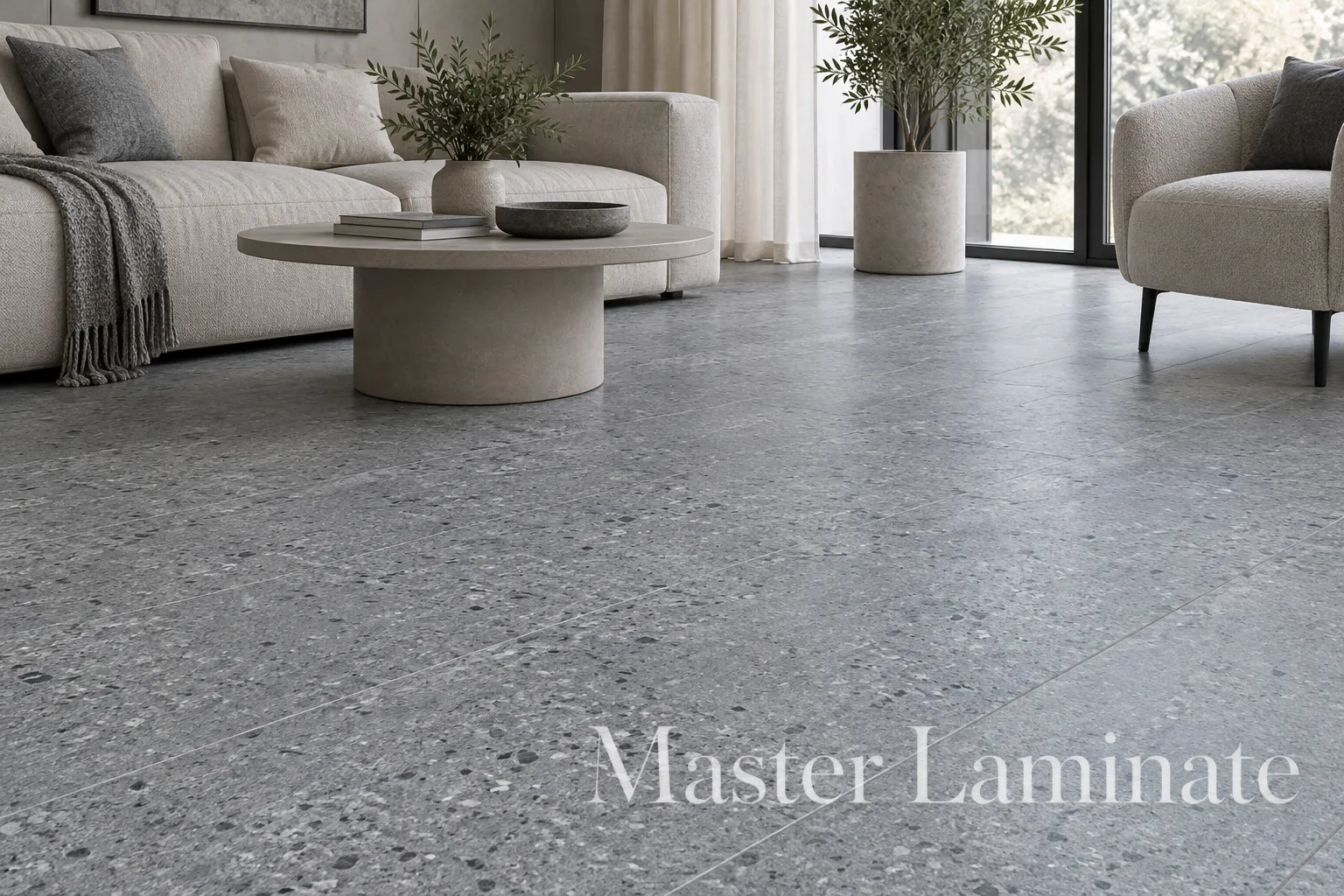 LVT Ламинат Vinilam Ceramo Stone Glue 2.5/42 4V 71613 Терраццо 950x475