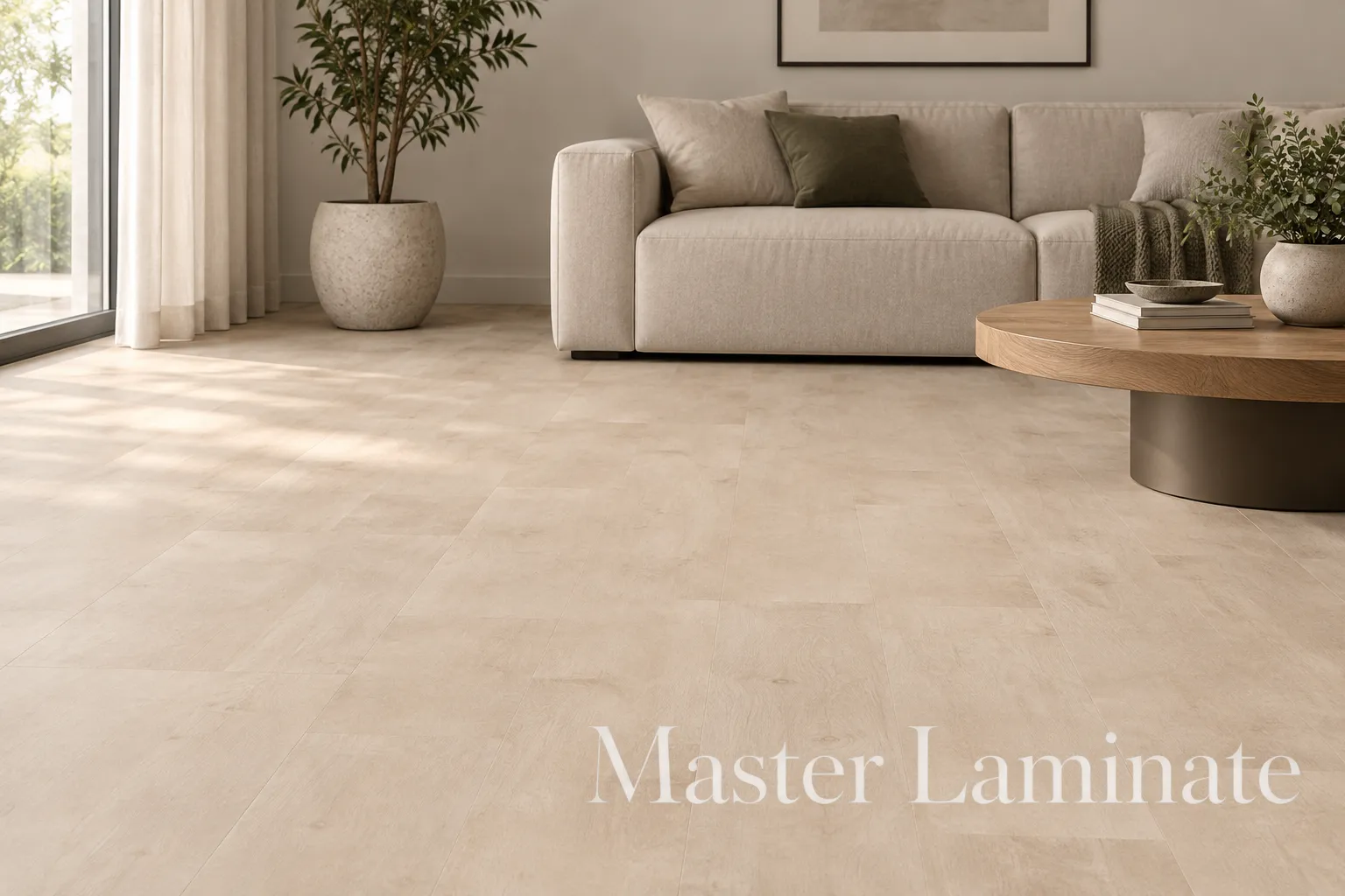 LVT Ламинат Vinilam Ceramo Stone Glue 2.5/42 4V 71615 Бетон Белый 950x475