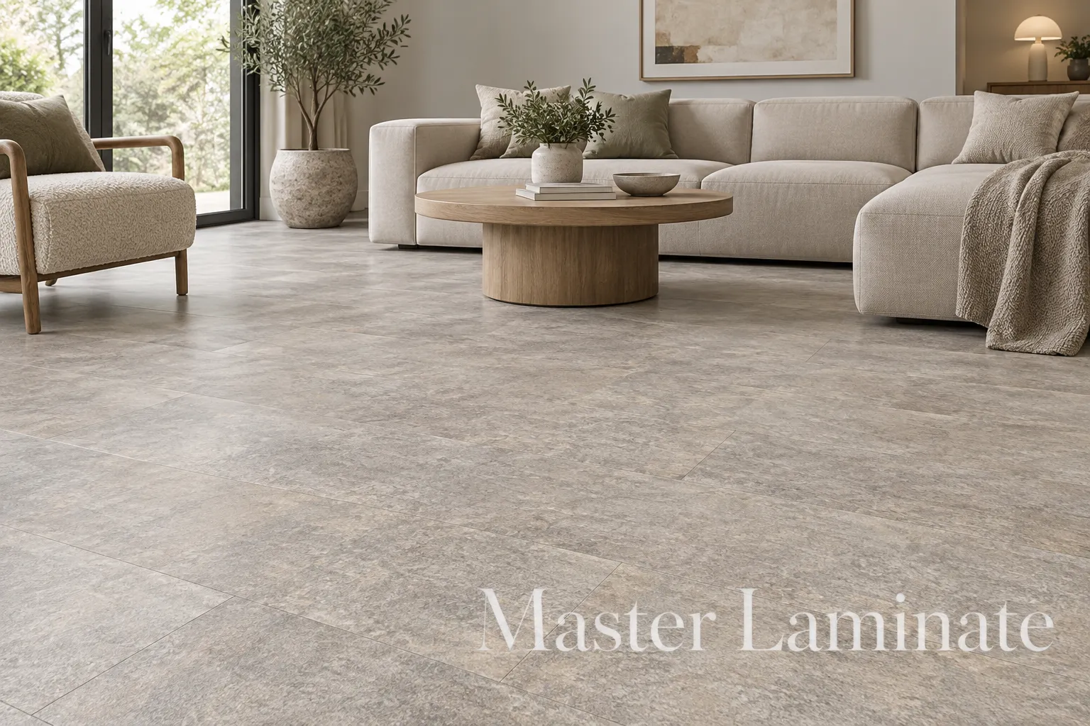LVT Ламинат Vinilam Allure Stone Glue 2.5/42 4V 88802 Пыльный Бетон 914x457