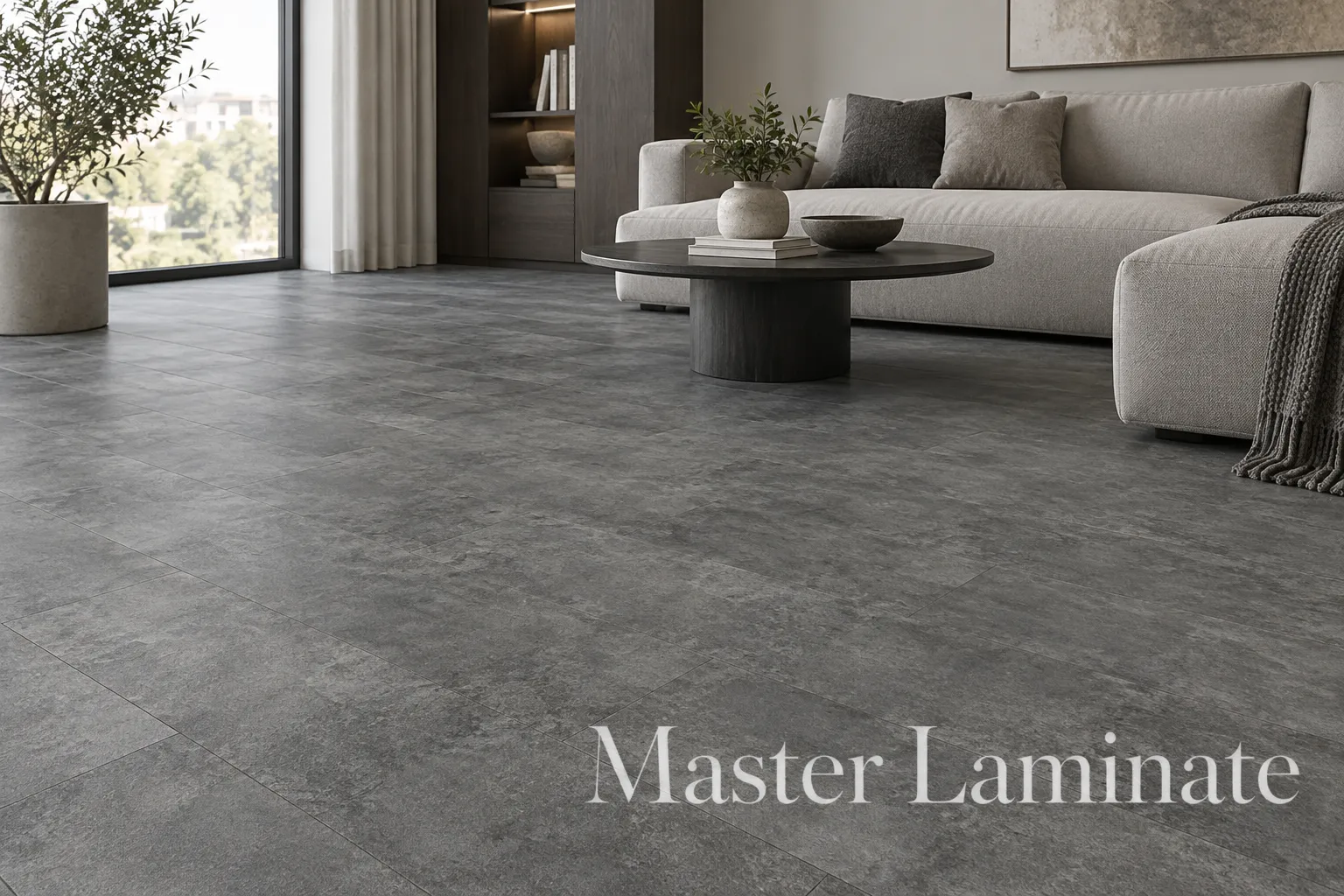 LVT Ламинат Vinilam Allure Stone Glue 2.5/42 4V 88804 Графит 914x457