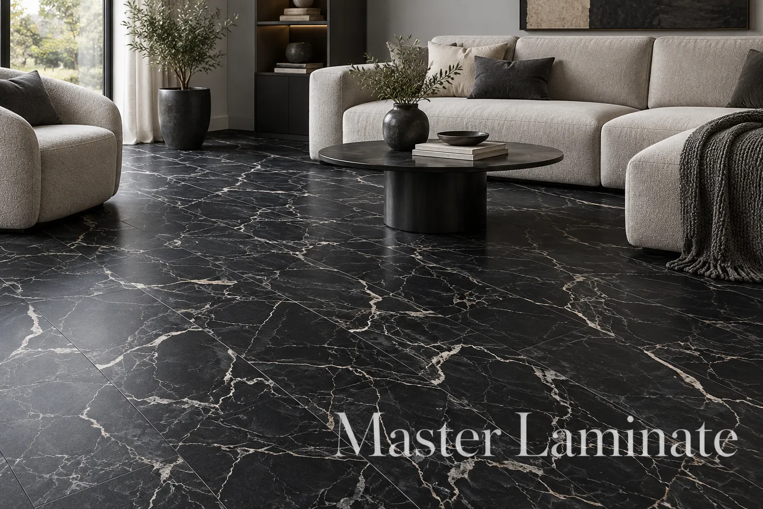 LVT Ламинат Aberhof Petra XXL GD 2/33 4V 9181 Marble 900x600