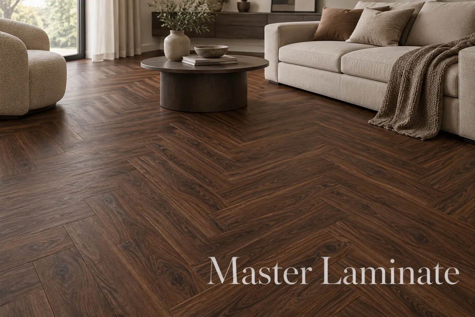 LVT Ламинат VinilPol Herringbone Glue 2.5/42 4V 9977 Паркет Да Винчи 609x152.4